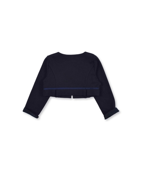 BeBe(ベベ)の「BeBe/フォーマル袖レースリボンポンチボレロジャケット(110~130cm)(スーツジャケット・キッズ・ホワイト/ネイビー・110/130/120)」の14枚目の写真