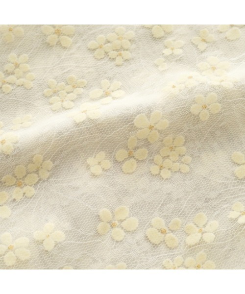 flower（フラワー）の「ブルームトゥウィンクルトップ（ニット/セーター・レディース・ホワイト/ブラック・FREE）」の22枚目の写真