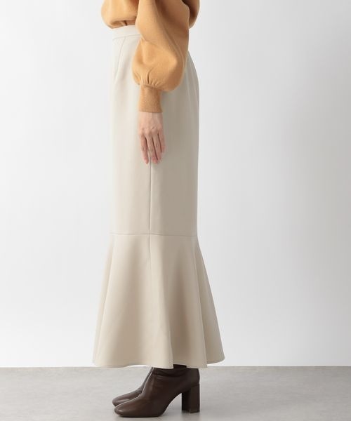 LOWRYS FARM(ローリーズファーム)の「LANATECマーメイドスカート 257851(スカート・レディース・アイボリー/ブラウン/ベージュ系その他/グリーン系その他・FREE)」の10枚目の写真