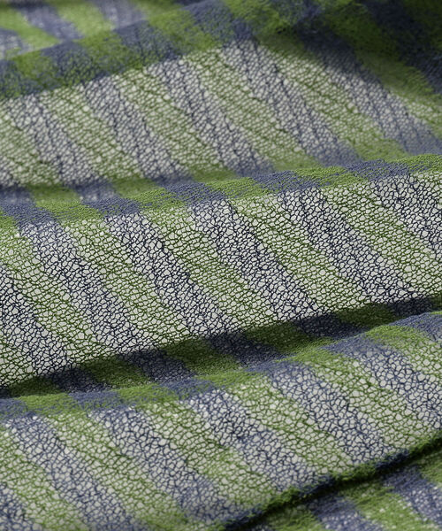 Ray BEAMS(レイビームス)の「Ray BEAMS / シアー ボーダー クルーネック ニット(ニット/セーター・レディース・ベージュ/ケリー・ONE SIZE)」の16枚目の写真