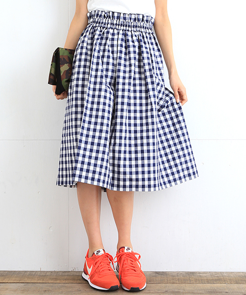 B:MING by BEAMS(ビーミングバイビームス)の「ビーミング by ビームス / ミディギャザースカート(スカート・レディース・ブラック/ネイビー・ONE SIZE)」の1枚目の写真