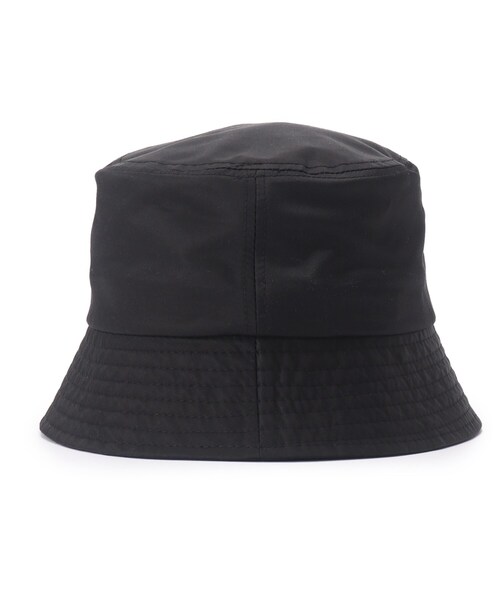 tk.TAKEO KIKUCHI（ティーケータケオキクチ）の「◆コットンナイロンバケットハット（ハット・メンズ・ブラック/オフホワイト・00）」の5枚目の写真