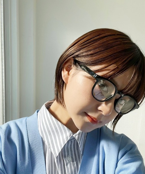 Heather（ヘザー）の「クモリドメアソートメガネ２　272693（メガネ・レディース・ブラック/ホワイト系その他2/ブラウン系その他/ブラウン系・FREE）」の2枚目の写真