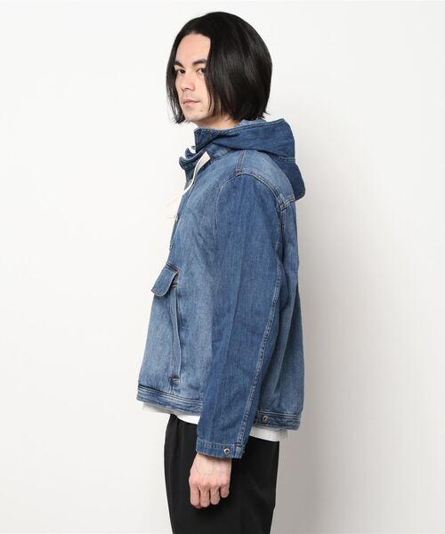 GAP デニムジャケット インディゴブルー ギャップ GAP デニムジャケット Gジャン ウォッシュ加工
