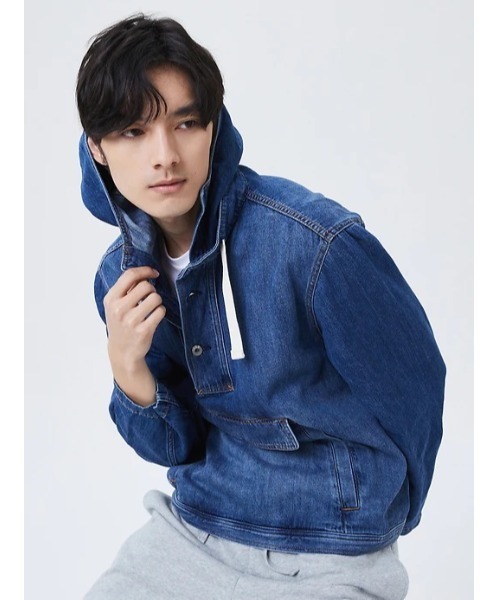 GAP（ギャップ）の「FREE&FLOW デニム ポンチョ（デニム