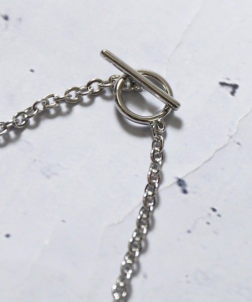 SPINNS(スピンズ)の「G.V.Oロゴ チェーンネックレス(ネックレス・メンズ・シルバー/ゴールド・ONESIZE)」の12枚目の写真