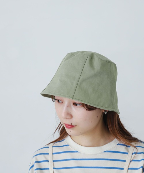 SENSE OF PLACE by URBAN RESEARCH（センスオブプレイスバイアーバンリサーチ）の「チューリップハット（ハット・レディース・ブラック/カーキ/アイボリー/オレンジ・ONE）」の11枚目の写真