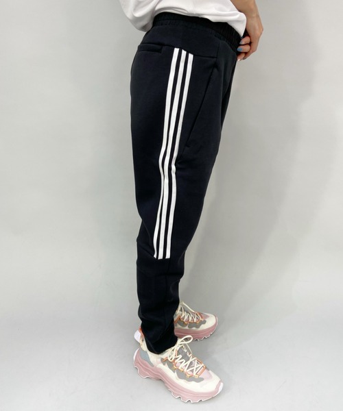 adidas ジャージパンツ 黒 ストライプ adidas ジャージパンツ 黒
