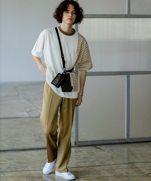 THE SHOP TK (ザ ショップ ティーケー )の「◆【CORDURA(R)】3連マルチポーチ(ポーチ・メンズ・カーキ/ブラック/ブラウン系・00)」の13枚目の写真