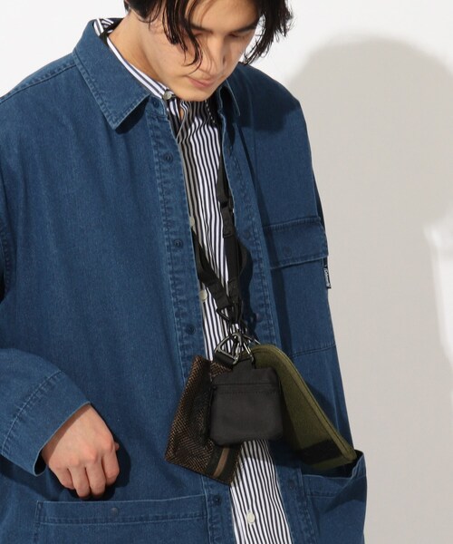 THE SHOP TK (ザ ショップ ティーケー )の「◆【CORDURA(R)】3連マルチポーチ(ポーチ・メンズ・カーキ/ブラック/ブラウン系・00)」の21枚目の写真