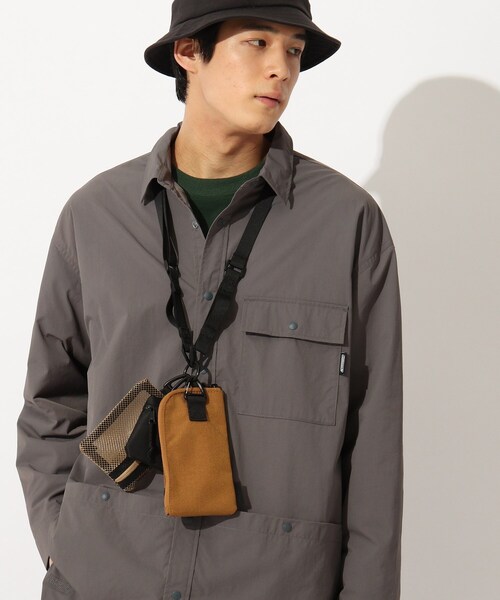 THE SHOP TK (ザ ショップ ティーケー )の「◆【CORDURA(R)】3連マルチポーチ(ポーチ・メンズ・カーキ/ブラック/ブラウン系・00)」の19枚目の写真