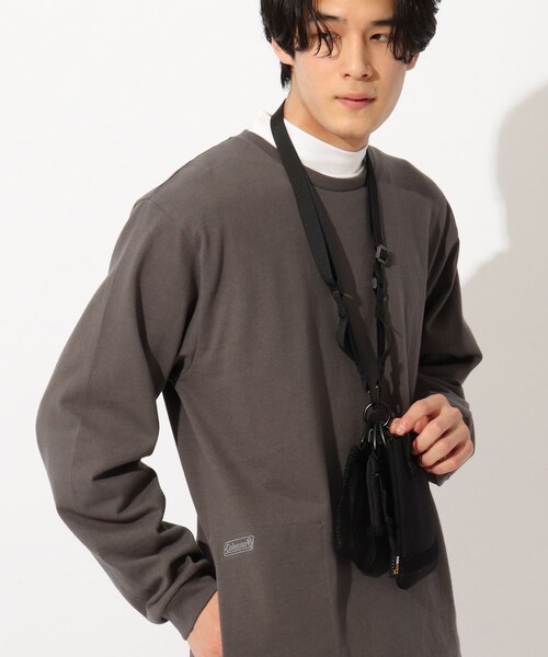 THE SHOP TK (ザ ショップ ティーケー )の「◆【CORDURA(R)】3連マルチポーチ(ポーチ・メンズ・カーキ/ブラック/ブラウン系・00)」の18枚目の写真