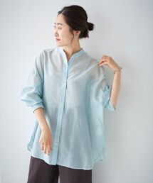 le.coeur blanc | ナチュラルオーガンジーシアーシャツ(シャツ/ブラウス)