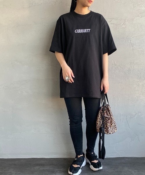Carhartt WIP（カーハートダブリューアイピー）の「[carhartt WIP/カーハートダブリューアイピー] MULTI STAR スクリプトロゴTシャツ（Tシャツ/カットソー・レディース・ブラック/ホワイト・M/L）」の14枚目の写真
