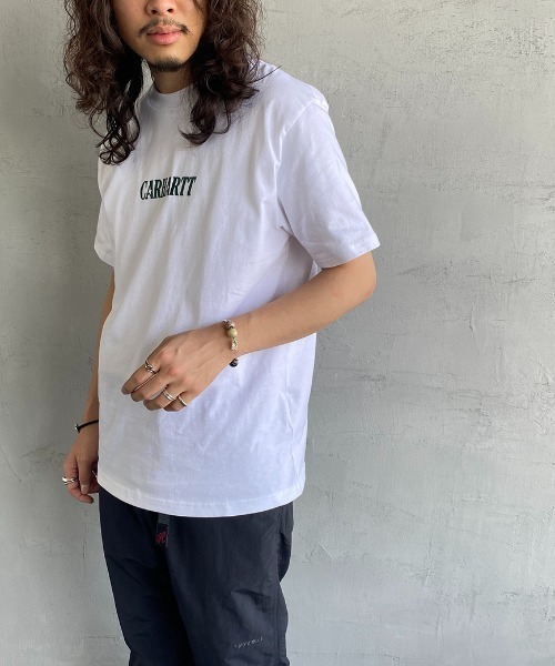 Carhartt WIP（カーハートダブリューアイピー）の「[carhartt WIP/カーハートダブリューアイピー] MULTI STAR スクリプトロゴTシャツ（Tシャツ/カットソー・レディース・ブラック/ホワイト・M/L）」の6枚目の写真