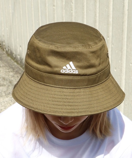 adidas（アディダス）の「adidas/アディダス BOS TWILL SAFARI バケットハット（ハット・メンズ・ブラック/ネイビー/カーキ/サンドベージュ・58）」の3枚目の写真