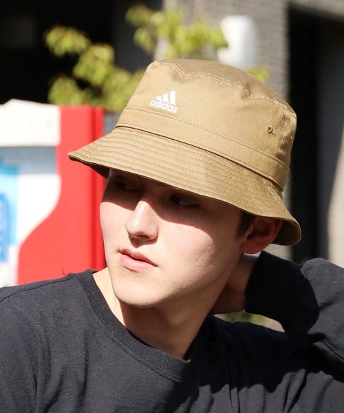 adidas（アディダス）の「adidas/アディダス BOS TWILL SAFARI バケットハット（ハット・メンズ・ブラック/ネイビー/カーキ/サンドベージュ・58）」の22枚目の写真