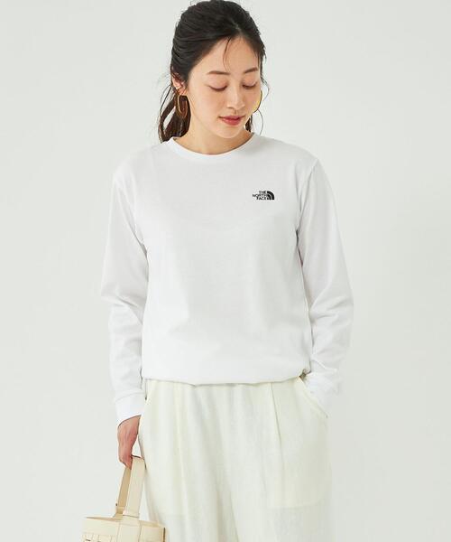 【WEB限定】<THE NORTH FACE> ロングスリーブ バック スクエア ロゴ Tシャツ 【WEB限定】<THE NORTH FACE> ロングスリーブ バック スクエア ロゴ Tシャツ