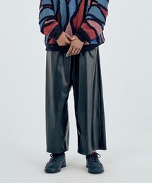 SYNTHETIC LEATHER WIDE PT