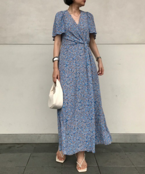 カシュクールプリントワンピース ワンピース Fray I D フレイアイディー のファッション通販 Zozotown