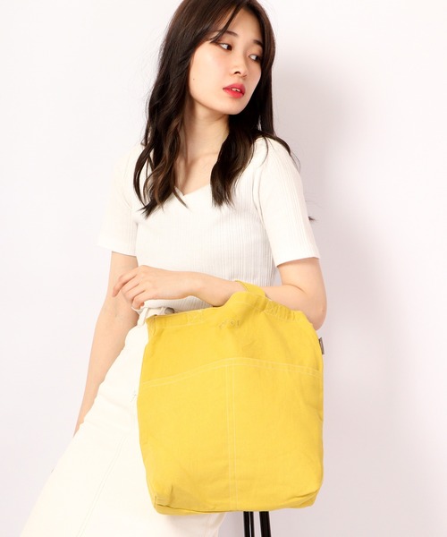 FUNALIVE(ファンアライブ)の「naturalistic ロゴ刺繍ショルダーバッグ(ショルダーバッグ・レディース・ピンク/イエロー/オレンジ/グリーン/ロイヤルブルー/ブラック・FREE)」の18枚目の写真