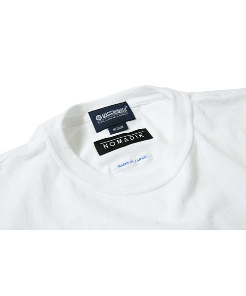 MAGIC NUMBER（マジック ナンバー）の「【MAGIC NUMBER】NOMADIK×MAGIC NUMBER US COTTON S/S TEE(LOOSE FIT)（Tシャツ/カットソー・メンズ・ブラック/ホワイト・X-LARGE/LARGE/MEDIUM）」の6枚目の写真