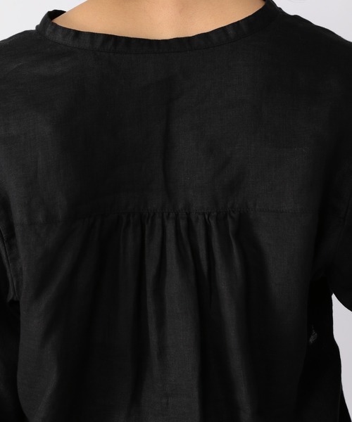 BARNYARDSTORM（バンヤードストーム）の「BARNYARDSTORM / 【WEB限定カラー展開】バルーンスリーブブラウス（シャツ/ブラウス・レディース・ブラック/カーキ/ブルー・1/0）」の7枚目の写真