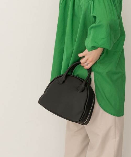 RODE SKO（ロデスコ）の「ミニボストンバッグ（ボストンバッグ・レディース・ブラック/ベージュ/アイボリー・ONE）」の18枚目の写真