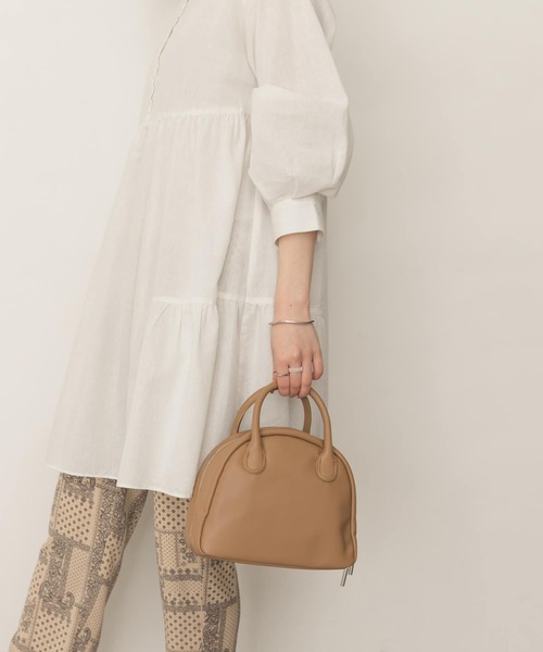 RODE SKO（ロデスコ）の「ミニボストンバッグ（ボストンバッグ・レディース・ブラック/ベージュ/アイボリー・ONE）」の10枚目の写真