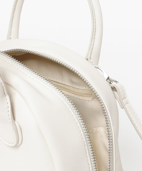 RODE SKO（ロデスコ）の「ミニボストンバッグ（ボストンバッグ・レディース・ブラック/ベージュ/アイボリー・ONE）」の17枚目の写真