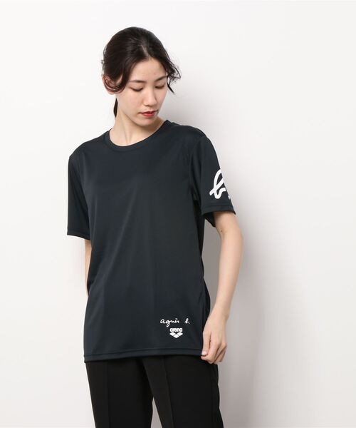 tシャツ 「ユニセックス」JID8 TS ARENA agnes b. x arena Tシャツ レディース メンズ agnes b.｜【ユニセックス】JID8 TS ARENA agnes b. x arena T