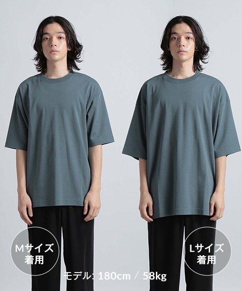 HARE(ハレ)の「エブリデイスマートカットソー(HARE)(Tシャツ/カットソー・メンズ・ブラック/グレー/オフホワイト/グリーン系その他・SMALL/MEDIUM/LARGE)」の22枚目の写真