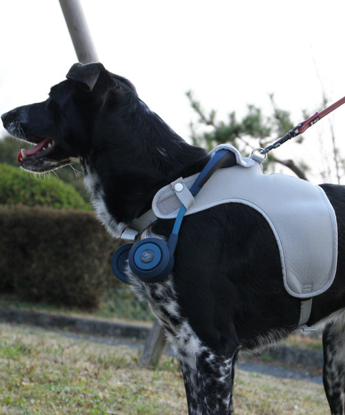 SPICE OF LIFE（スパイス オブ ライフ）の「【在庫限り】ドッグウェア＆ハンズフリー扇風機セット(シロッコファン) Mサイズ/Lサイズ（ペットウェア・レディース・グレー系その他/オレンジ系その他/グレー系その他2/オレンジ系その他2・M/L）」の2枚目の写真