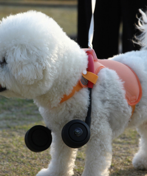 SPICE OF LIFE（スパイス オブ ライフ）の「【在庫限り】ドッグウェア＆ハンズフリー扇風機セット(シロッコファン) Mサイズ/Lサイズ（ペットウェア・レディース・グレー系その他/オレンジ系その他/グレー系その他2/オレンジ系その他2・M/L）」の4枚目の写真