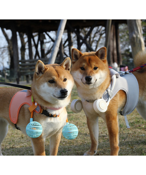 SPICE OF LIFE（スパイス オブ ライフ）の「【在庫限り】ドッグウェア＆ハンズフリー扇風機セット(シロッコファン) Mサイズ/Lサイズ（ペットウェア・レディース・グレー系その他/オレンジ系その他/グレー系その他2/オレンジ系その他2・M/L）」の8枚目の写真