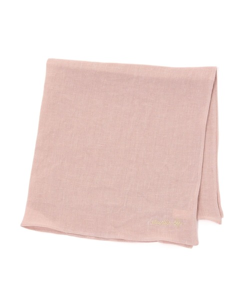 studio CLIP(スタディオクリップ)の「フレンチリネンハンカチ(ハンカチ/ハンドタオル・レディース・ホワイト/イエロー/ライトグリーン/ピンク・FREE)」の4枚目の写真