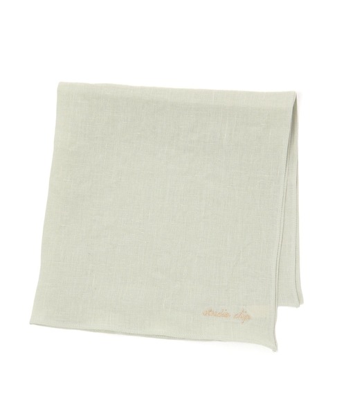 studio CLIP(スタディオクリップ)の「フレンチリネンハンカチ(ハンカチ/ハンドタオル・レディース・ホワイト/イエロー/ライトグリーン/ピンク・FREE)」の2枚目の写真