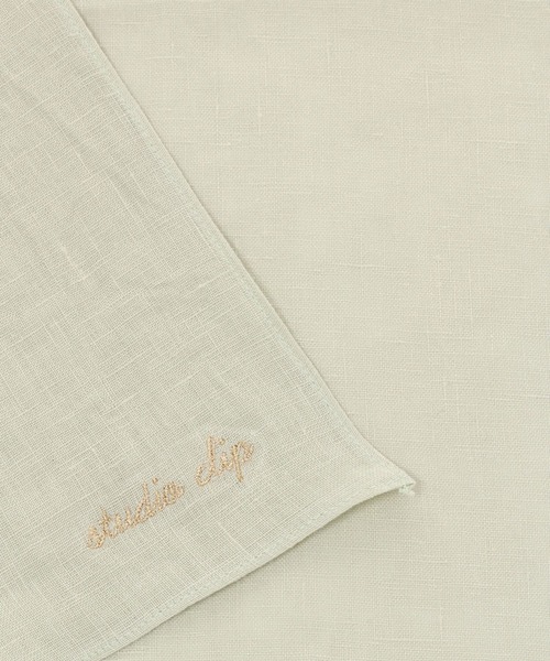 studio CLIP(スタディオクリップ)の「フレンチリネンハンカチ(ハンカチ/ハンドタオル・レディース・ホワイト/イエロー/ライトグリーン/ピンク・FREE)」の5枚目の写真