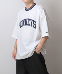 PENNEYS / ぺニーズ カレッジロゴ リンガービッグT
