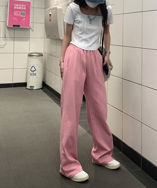キム・ユジョン着用♡RECTO レクト　バスティア カーブド クロップトップ Lサイズあり】 【Glossy/グロッシー】ジップ/ ZIP 袖あり/サイド