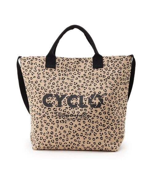 SHOO・LA・RUE（シューラルー）の「◆CYCLO BIGトートバッグ（トートバッグ・レディース・カーキ/ナチュラル/ブラック系1・00）」の2枚目の写真