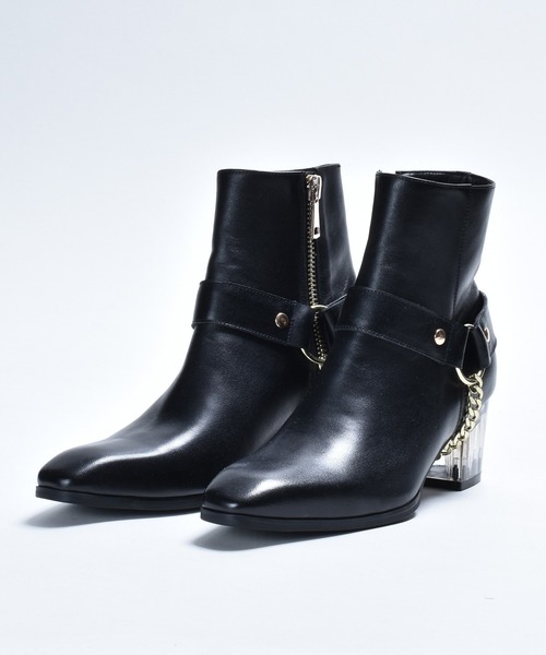 endevice（エンデヴァイス）の「クリアヒール リングベルト レザー