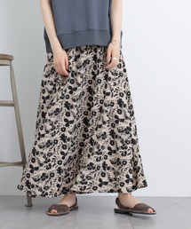 PUAL CE CIN | 花柄プリントスカート(スカート)