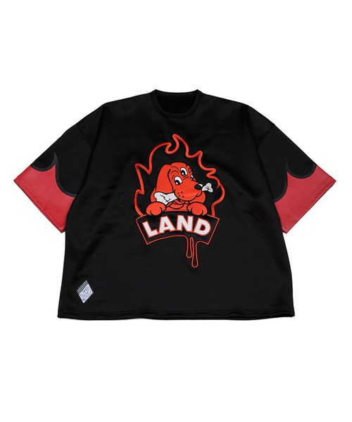 LAND by MILKBOY（ランドバイミルクボーイ）の「LANDxGALFY FLAME TEE 