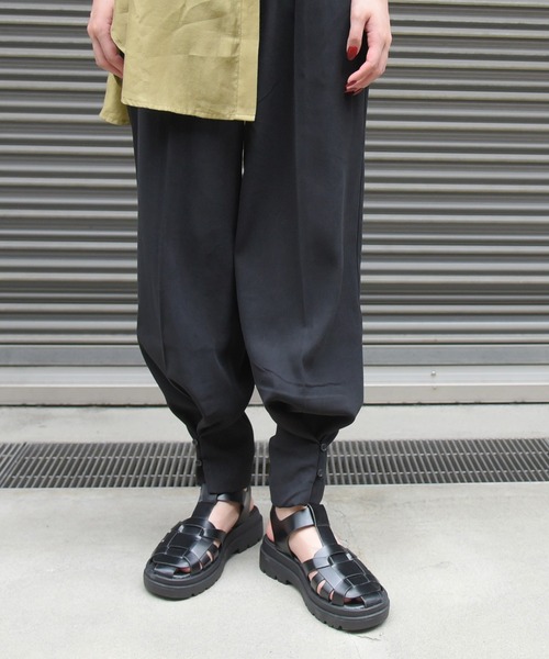 NOFALL(ノーフォール)の「ボリュームソールグルカサンダル(サンダル・レディース・ブラック・LL/3L/M/S/L/SS)」の10枚目の写真