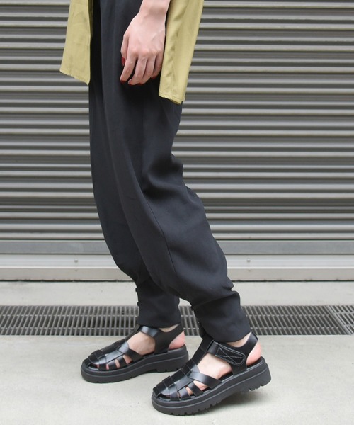 NOFALL(ノーフォール)の「ボリュームソールグルカサンダル(サンダル・レディース・ブラック・LL/3L/M/S/L/SS)」の12枚目の写真