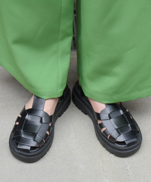 NOFALL(ノーフォール)の「ボリュームソールグルカサンダル(サンダル・レディース・ブラック・LL/3L/M/S/L/SS)」の19枚目の写真