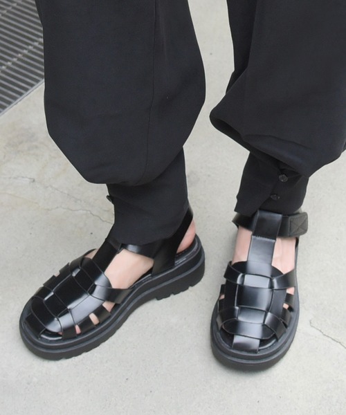 NOFALL(ノーフォール)の「ボリュームソールグルカサンダル(サンダル・レディース・ブラック・LL/3L/M/S/L/SS)」の8枚目の写真