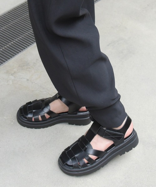 NOFALL(ノーフォール)の「ボリュームソールグルカサンダル(サンダル・レディース・ブラック・LL/3L/M/S/L/SS)」の9枚目の写真