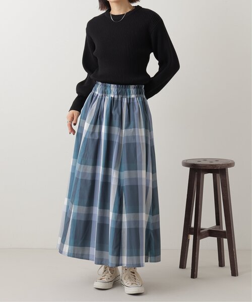 frames RAY CASSIN（フレームスレイカズン）の「ボリュームスリーブリブニット（ニット/セーター・レディース・ブラック/ベージュ/オフホワイト/ピンク/ターコイズブルー/イエロー/オレンジ/グリーン/ブルー/ラベンダー・FREE）」の11枚目の写真